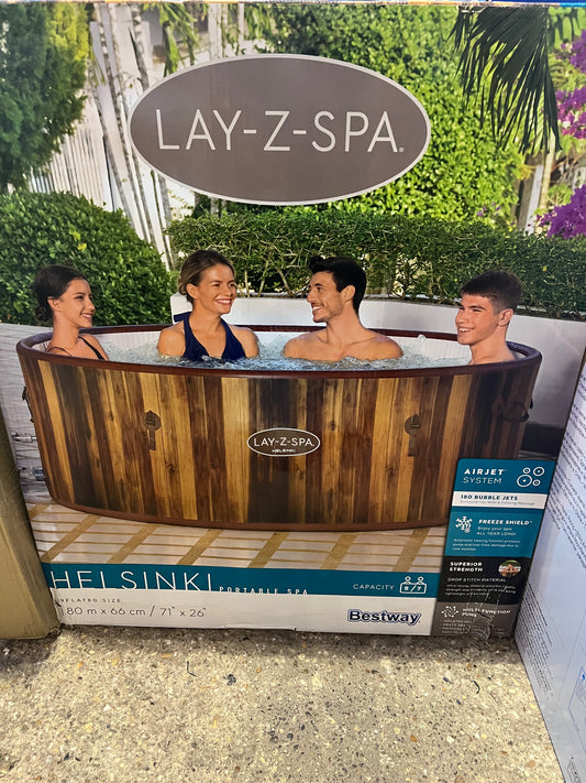 LAY-Z-SPA HELSINKI AIRJET INFLATABLE SPA 5-7 SEATER (2A)