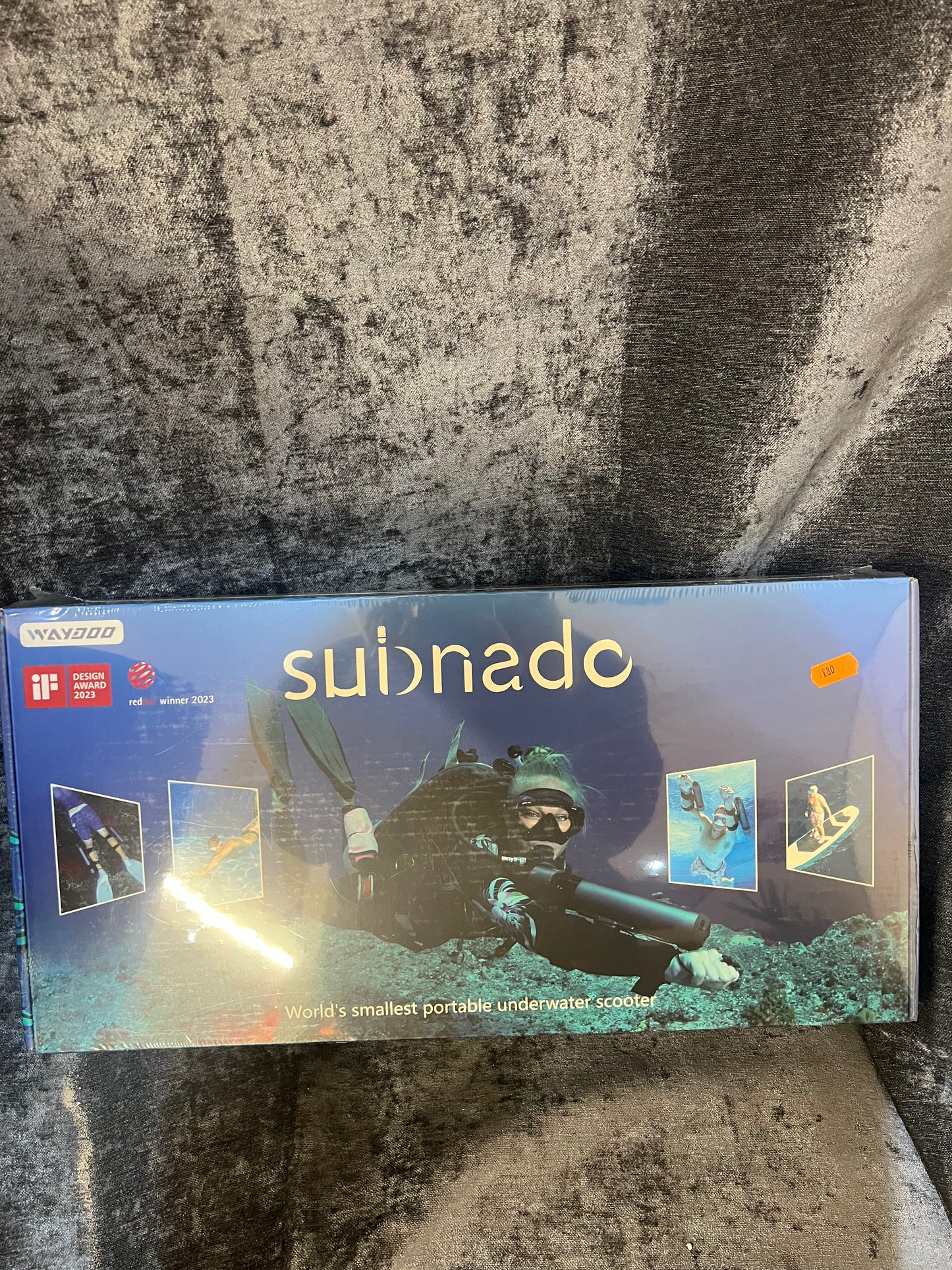 WAYDOO Subnado Underwater Scooter black Li-Ion 25.2V 3900 mAh (Room1) (R419)