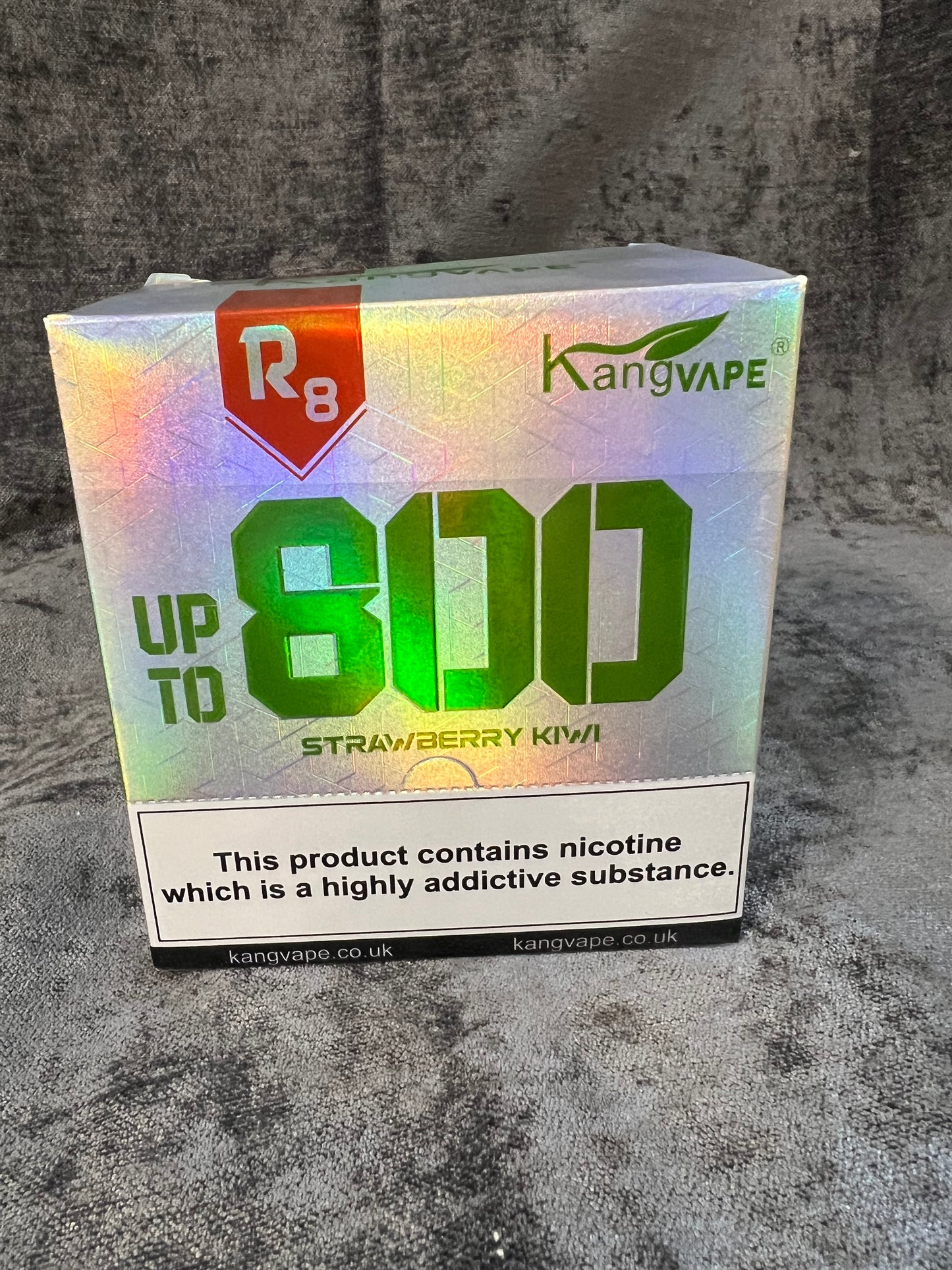 Kangvape 10 Pack Up to 800 Puff Per Vape - Strawberry Kiwi Disposable Vape (R422)