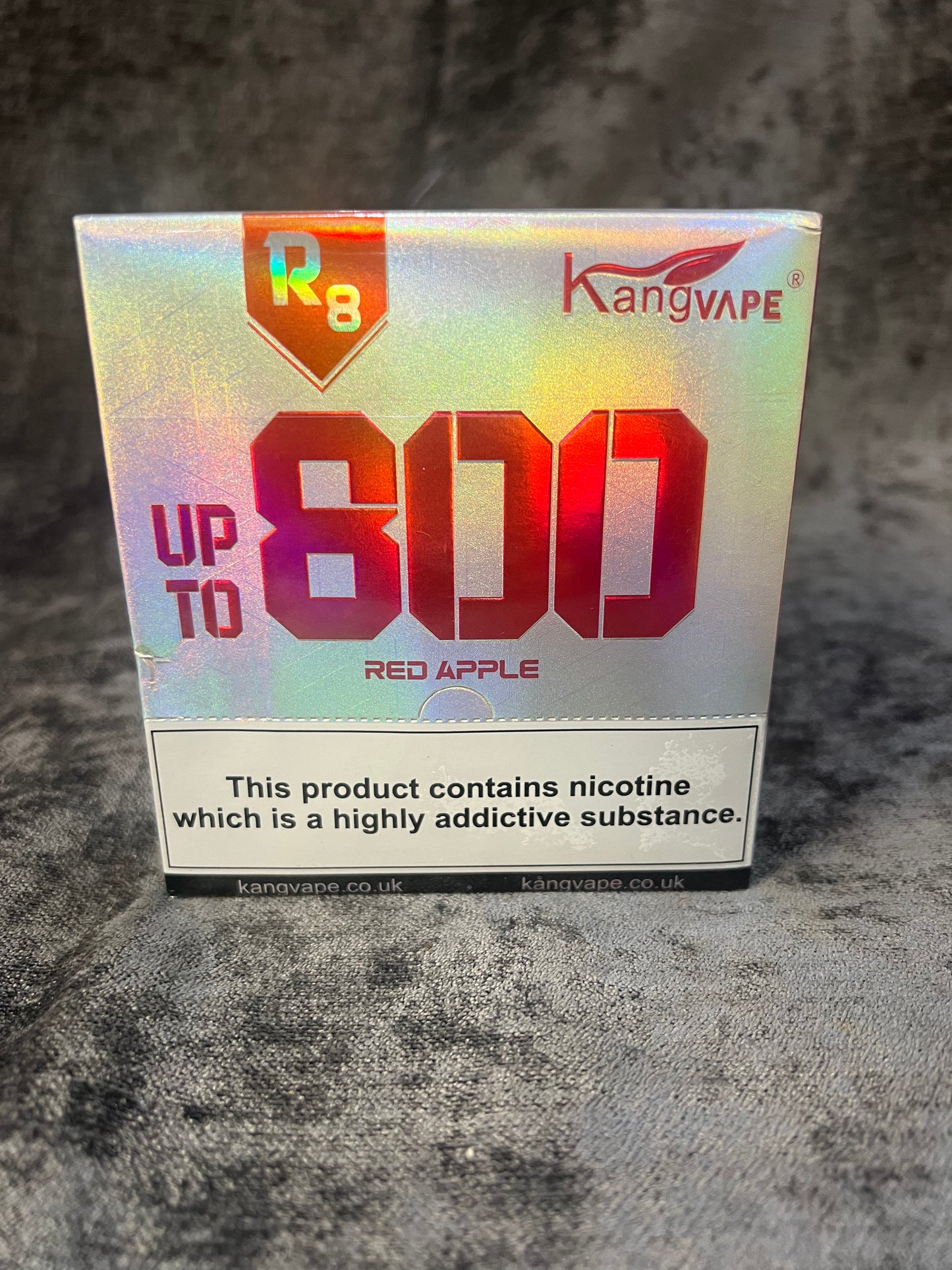 Kangvape 10 Pack Up to 800 Puff Per Vape - Red Apple Disposable Vape (R425)