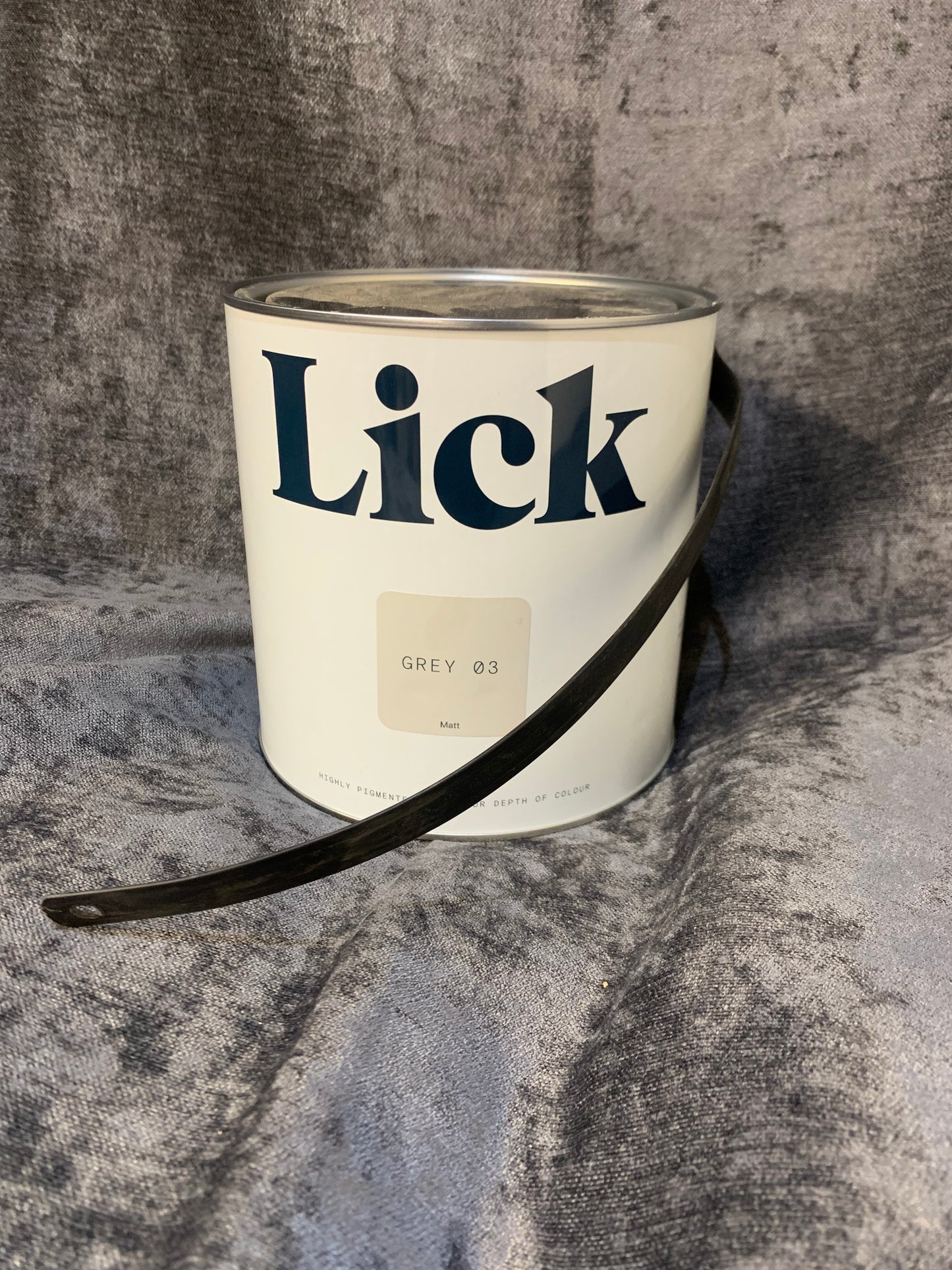 Lick Grey 03 Matt Emulsion paint, 2.5L (S475)