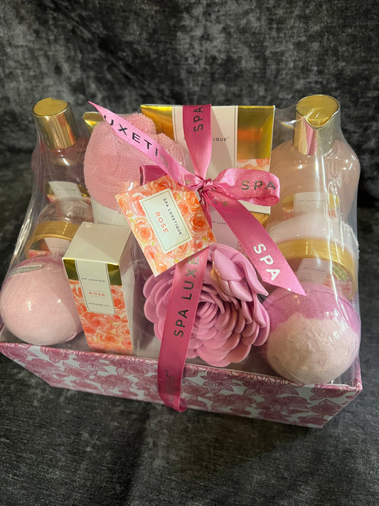 Rose Spa Luxetique Spa Gift Set