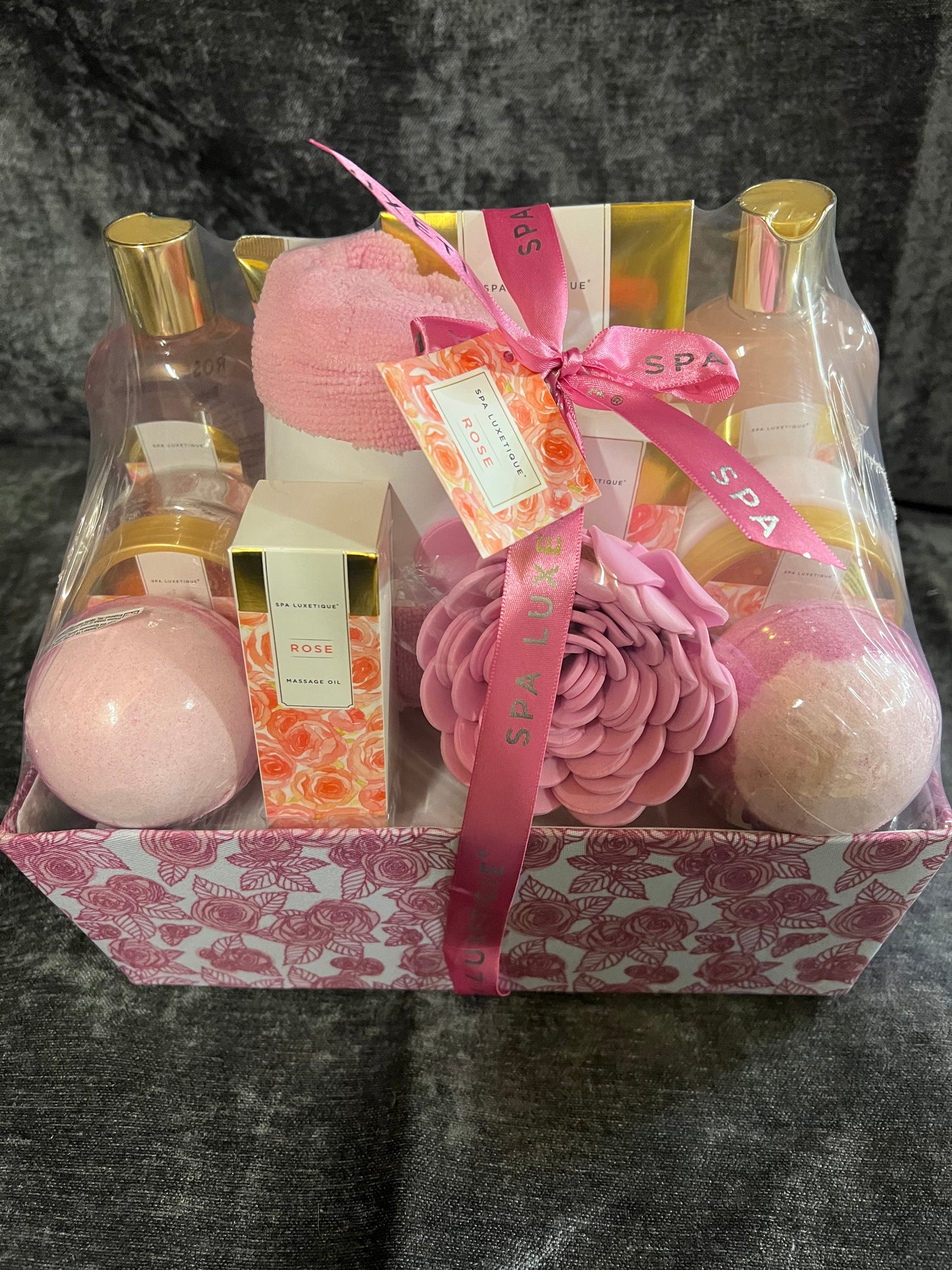 Rose Spa Luxetique Spa Gift Set