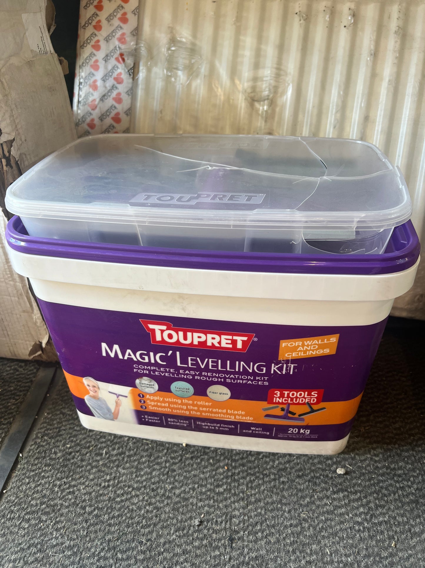 Toupret Plasterer's kit, 20kg (R252)