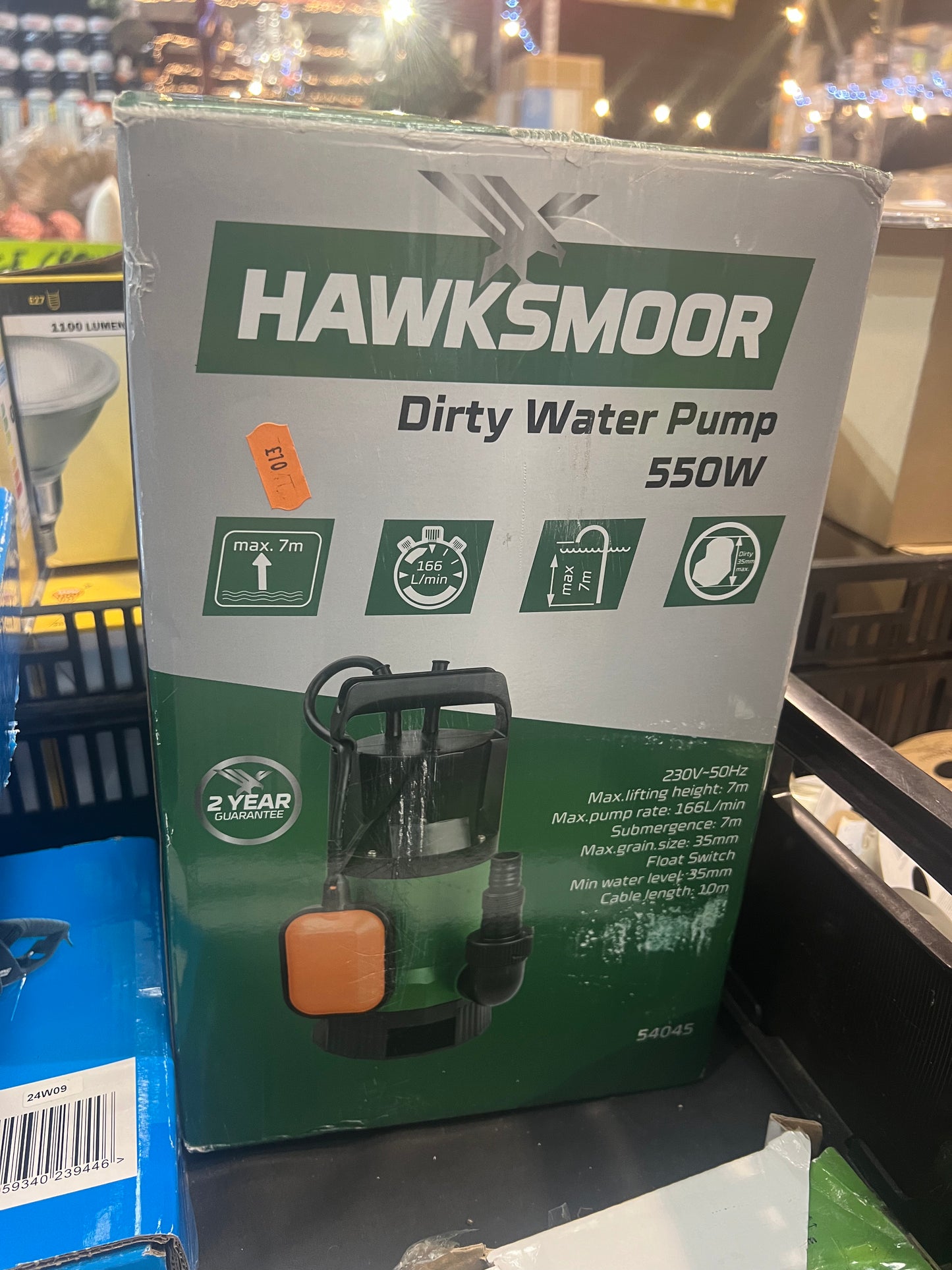 Hawksmoor Dirty Water Pump 550W (R263)