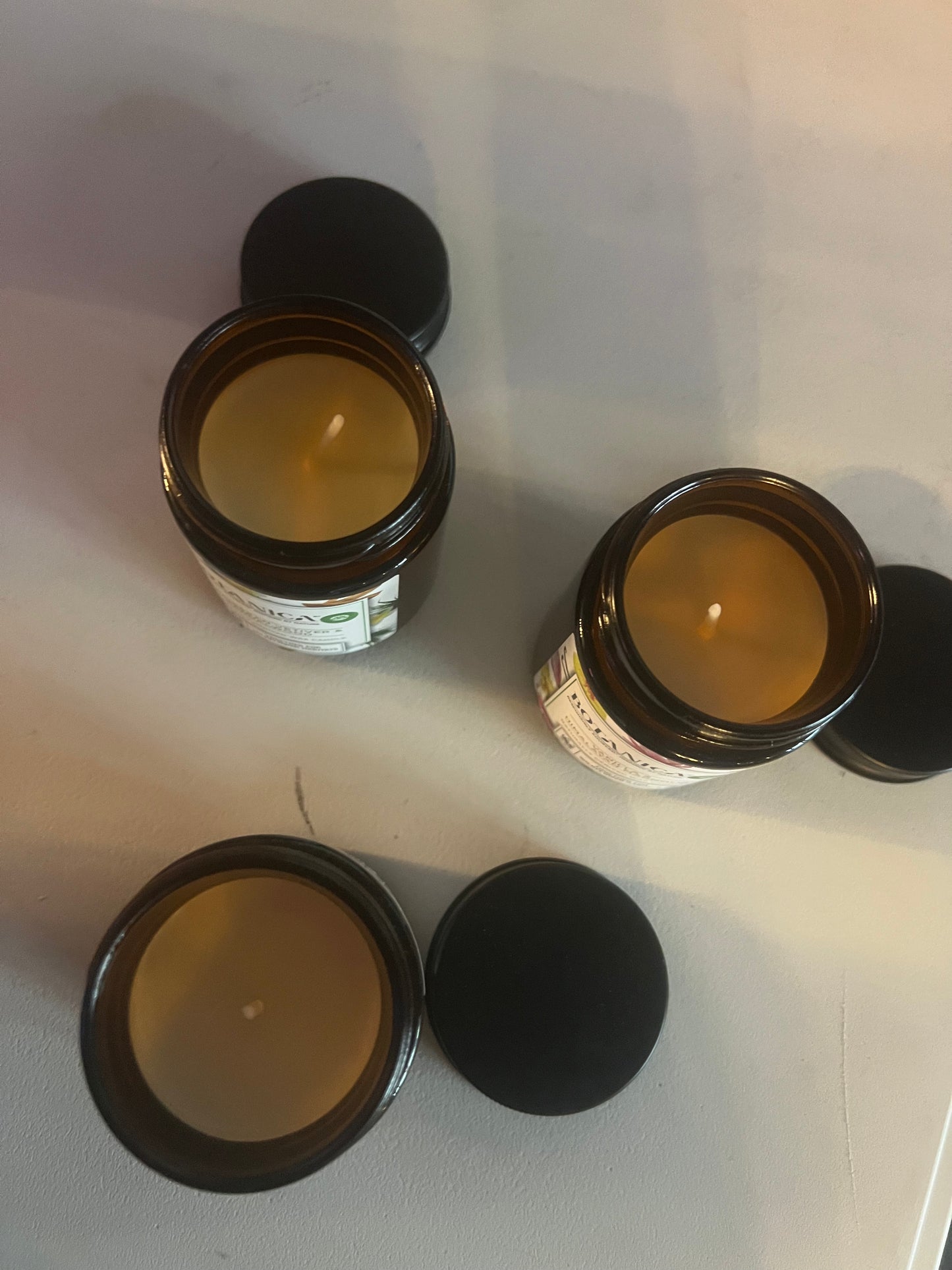 Botanica Airwick Set of 3 Candles in Glass Jar 120g per Candle BRAND NEW RRP £12.99 per candle!