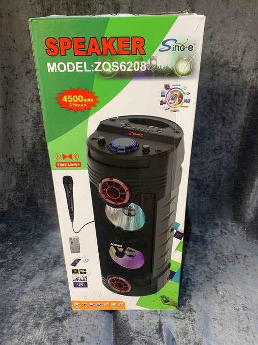 Wireless LED Speaker ZQS6208 (S730)