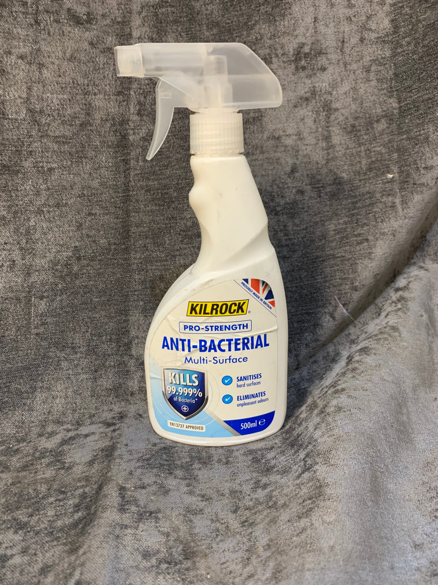 Kilrock Pro-strength Not concentrated Anti-bacterial Cleaning spray, 500ml (S753) (E**)