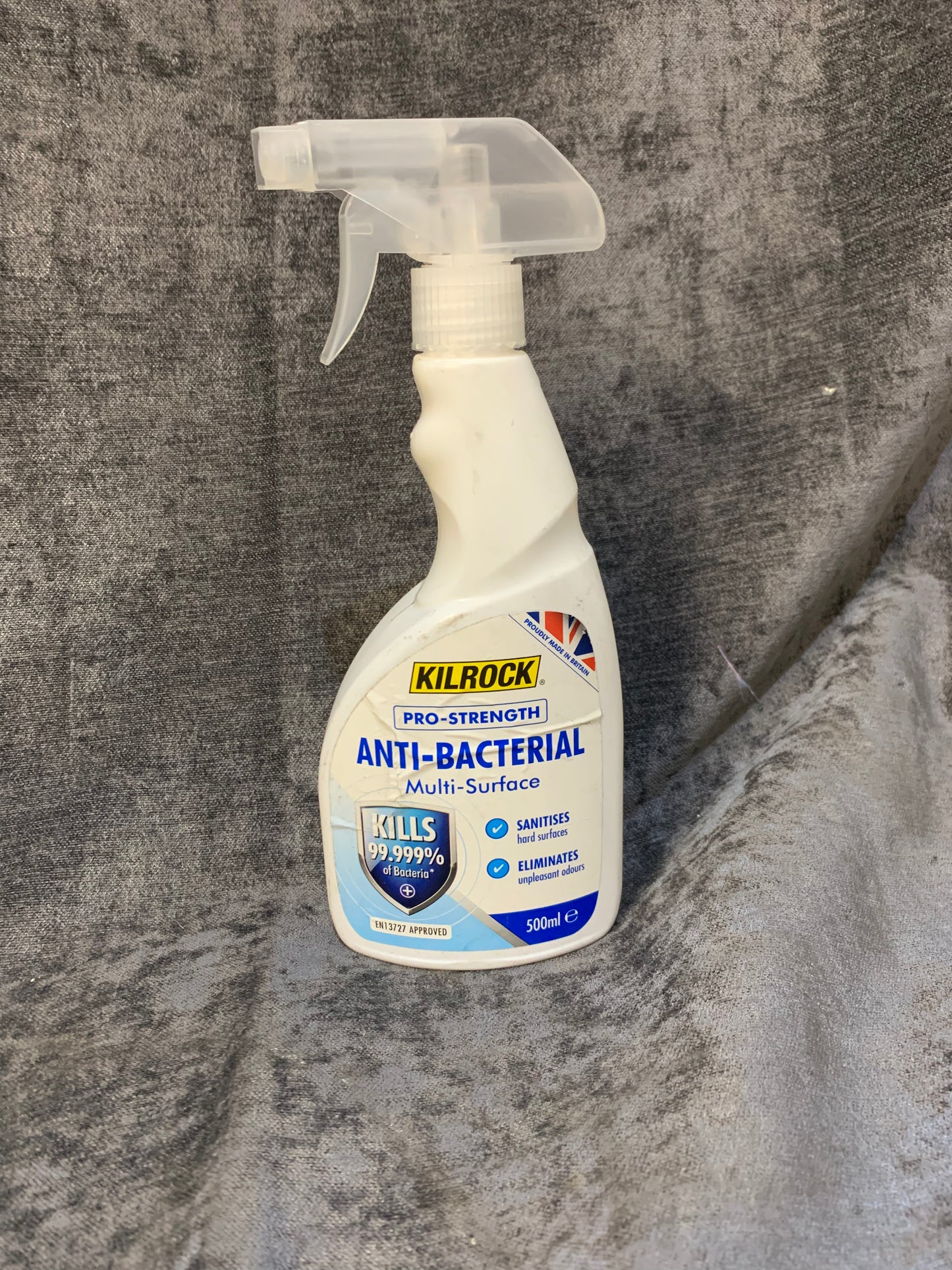 Kilrock Pro-strength Not concentrated Anti-bacterial Cleaning spray, 500ml (S753) (E**)