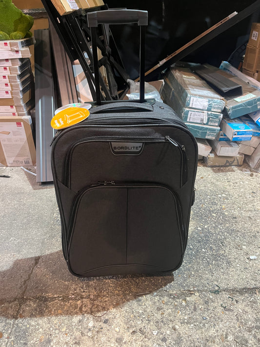 Dark grey small suitcase (S231)