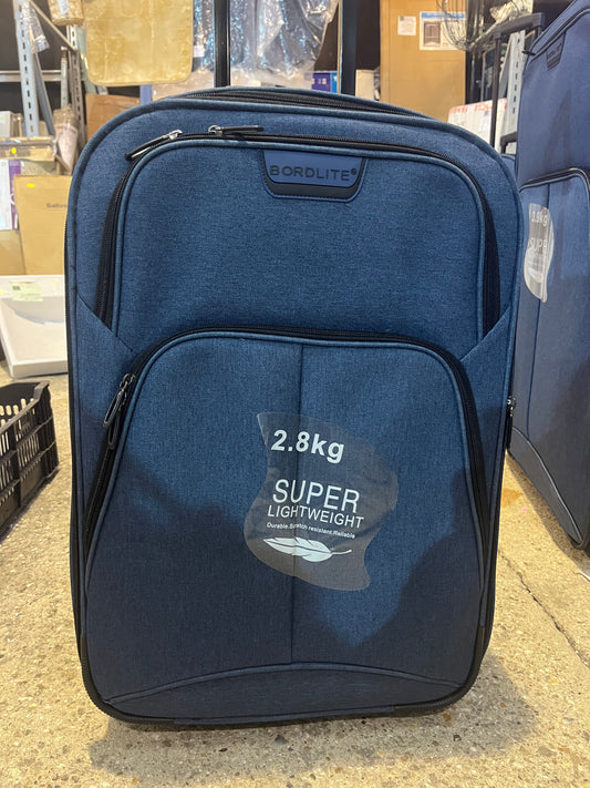 Bordlite navy blue small suitcase (S241)