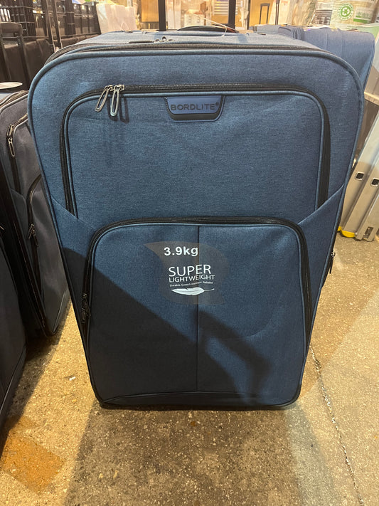 Bordlite navy blue extra large DAMAGED SUITCASE (S243)