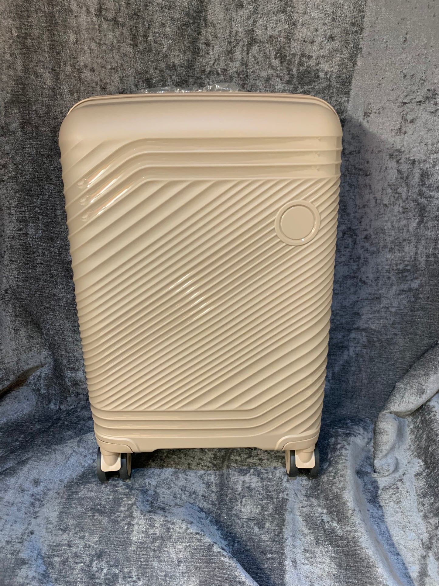 Khaki Small Hard Shell Suitcase (S777)