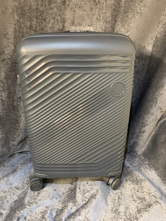 Dark Grey Hard Shell Medium Suitcase (S793) COLLECTION ONLY!!