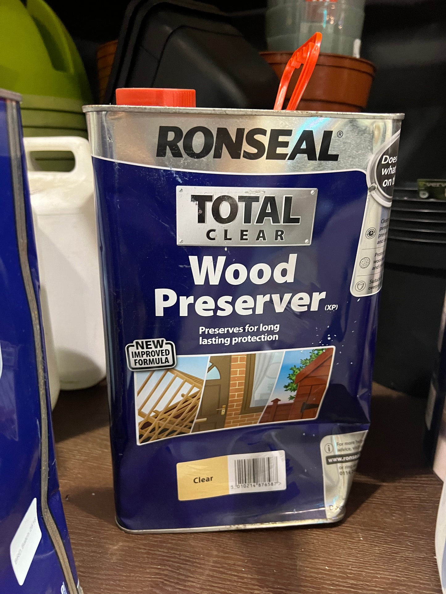 Ronseal Clear Matt Fence & shed Preserver, 5L (R283)