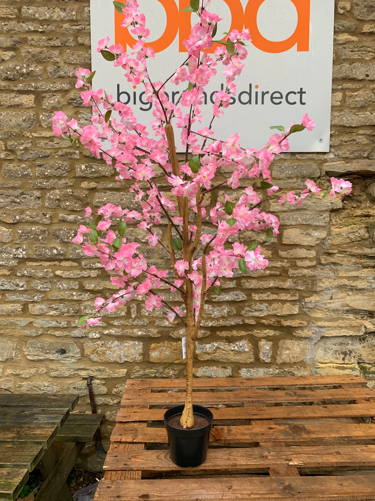 Cherry Blossom Pink Artificial Tree 150cm (S809) COLLECTION ONLY!