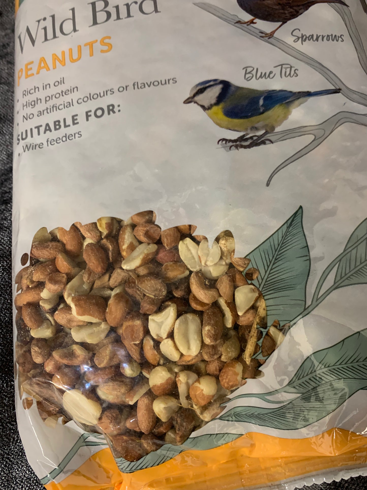 Wild Bird Peanuts 1kg (S810)