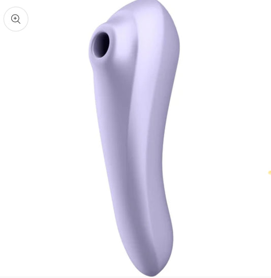 Satisfyer - Dual Pleasure Air Pulse Vibrator Mauve (T18) (P)