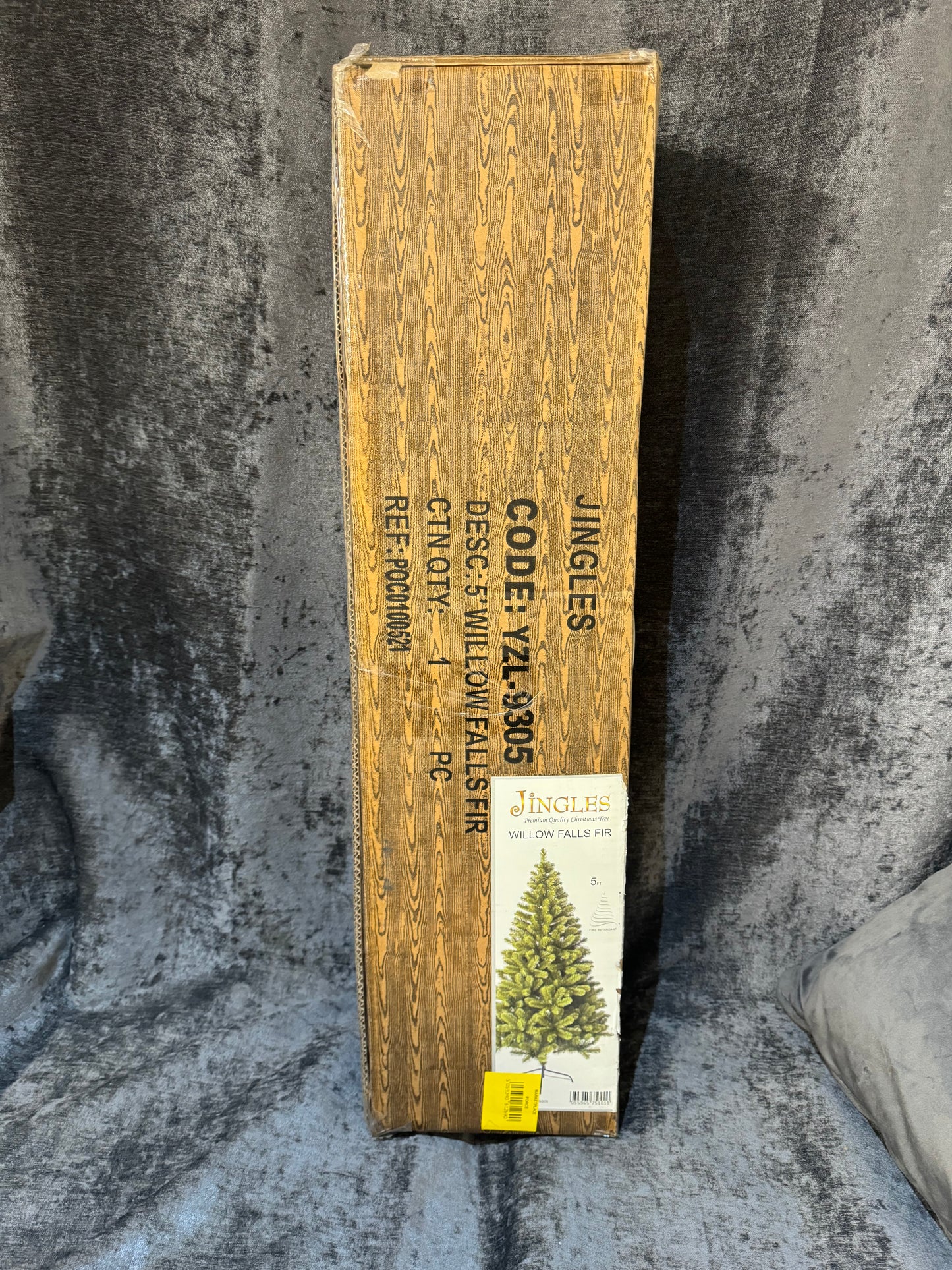 5ft Willow Falls Fir Artificial Christmas Tree (T52) (P)