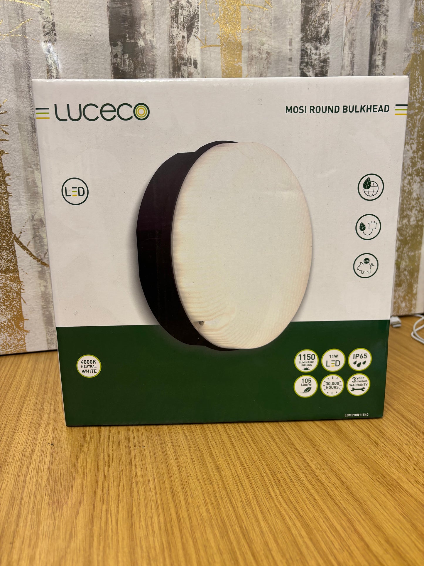Luceco Mosi Round Bulkhead Light (X) (S1043*)