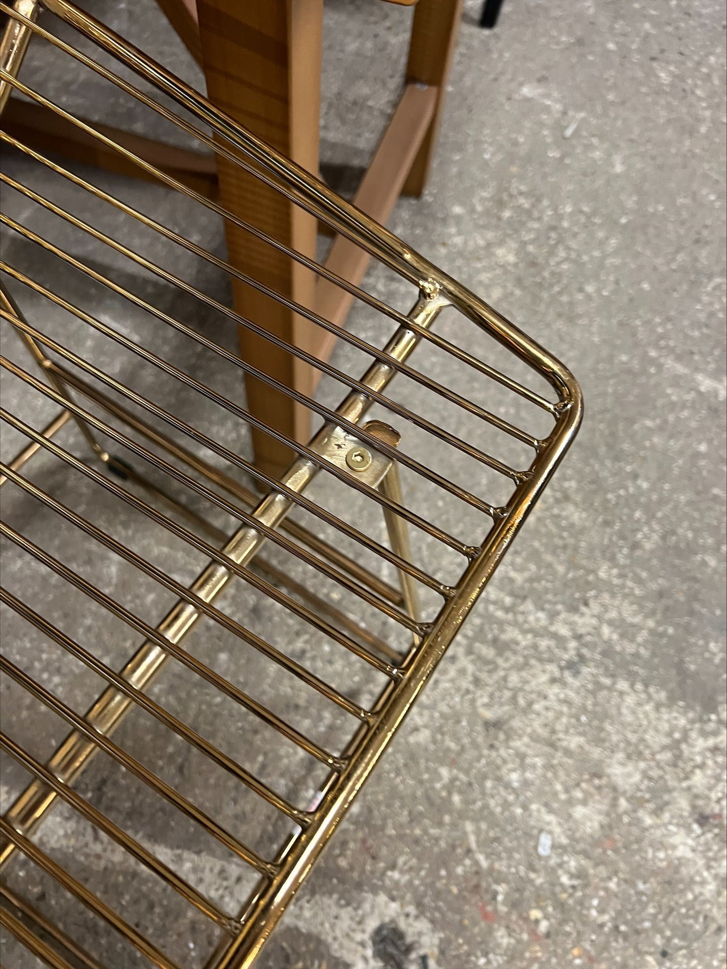 Siena Bar Stool Gold