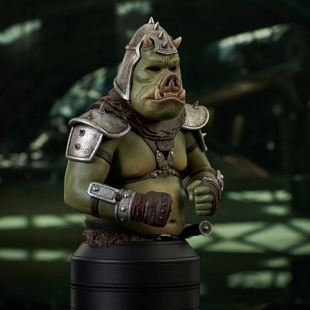 STAR WARS: THE BOOK OF BOBA FETT BUST 1/6 GAMORREAN GUARD ST. PATRICK'S DAY EXCLUSIVE 15CM (R450*) (T)