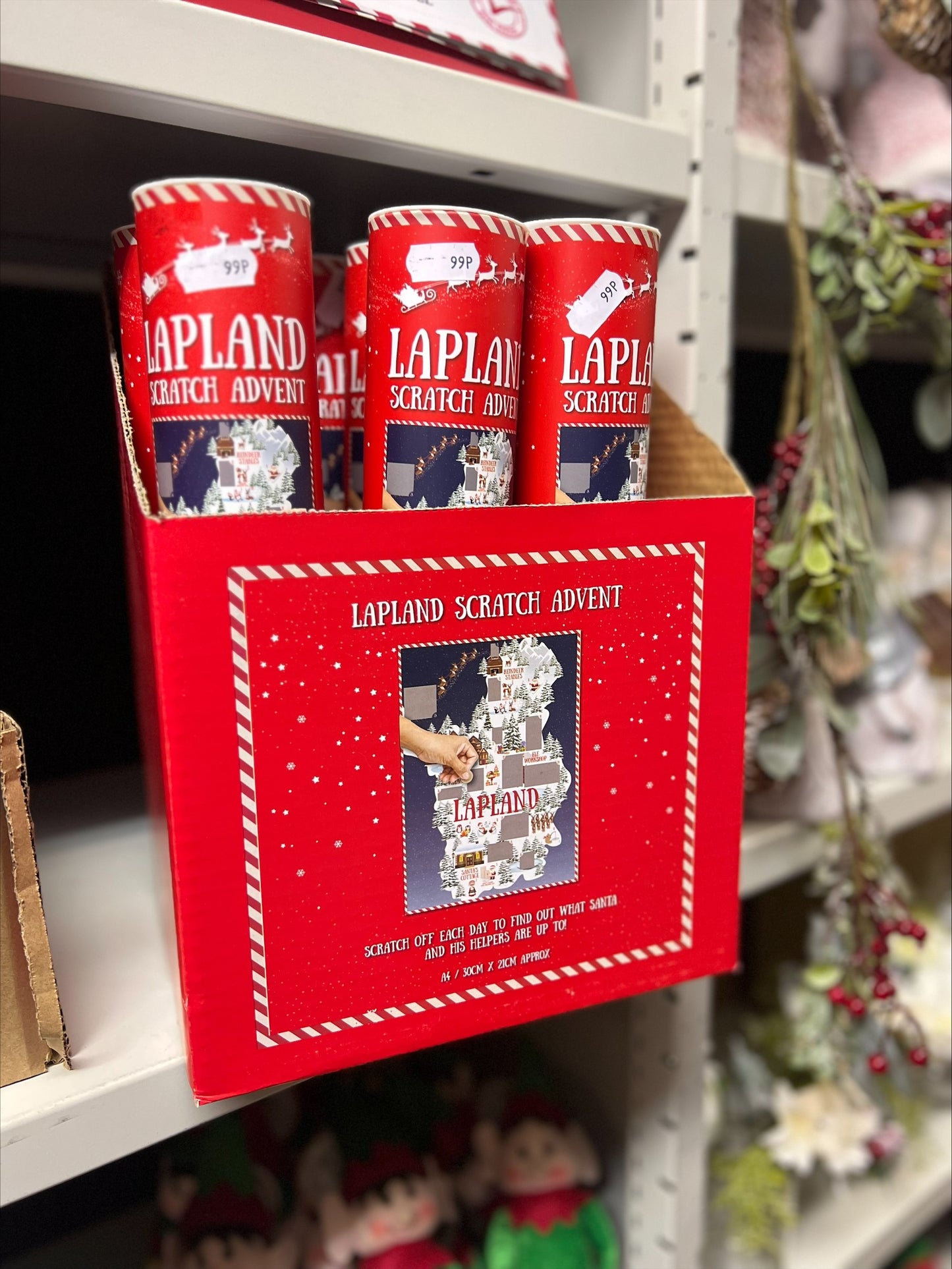 Lapland Scratch Advent Calendar