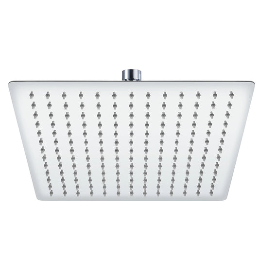Cooke & Lewis Upana Chrome effect Single-spray pattern Shower head (R458*) (X1)