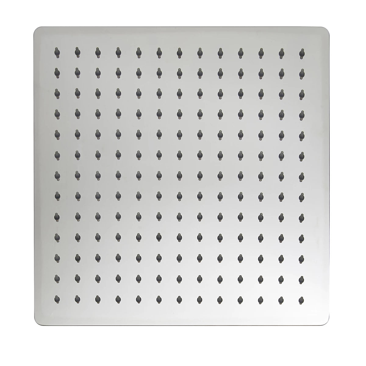 Cooke & Lewis Upana Chrome effect Single-spray pattern Shower head (R458*) (X1)