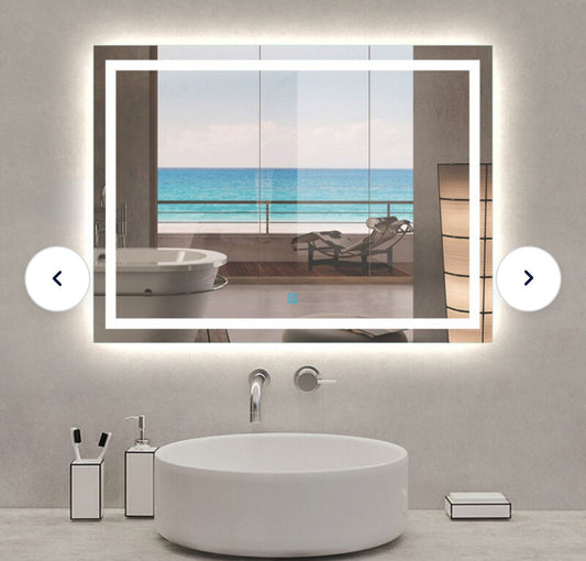 Bathroom LED Mirror J-HDS1316 700x500x33mm (R176)