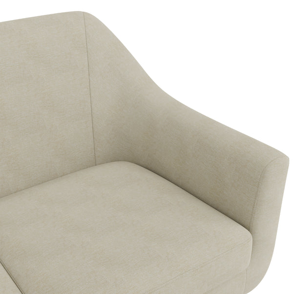 Eddie Luna Fabric 2 Seater Small Sofa