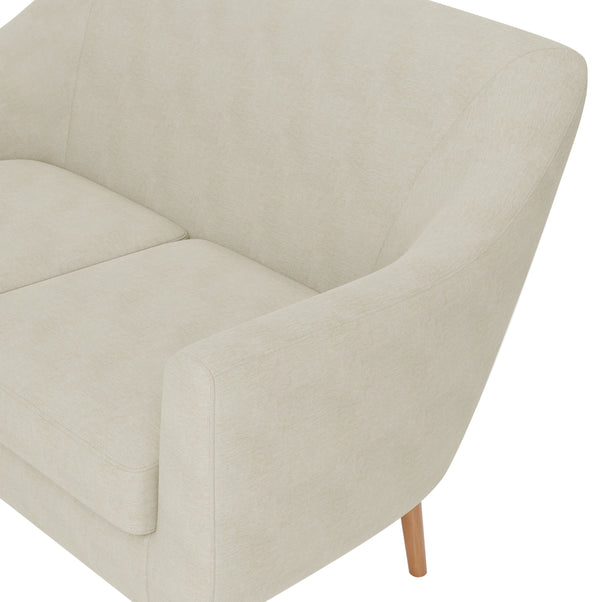 Eddie Luna Fabric 2 Seater Small Sofa