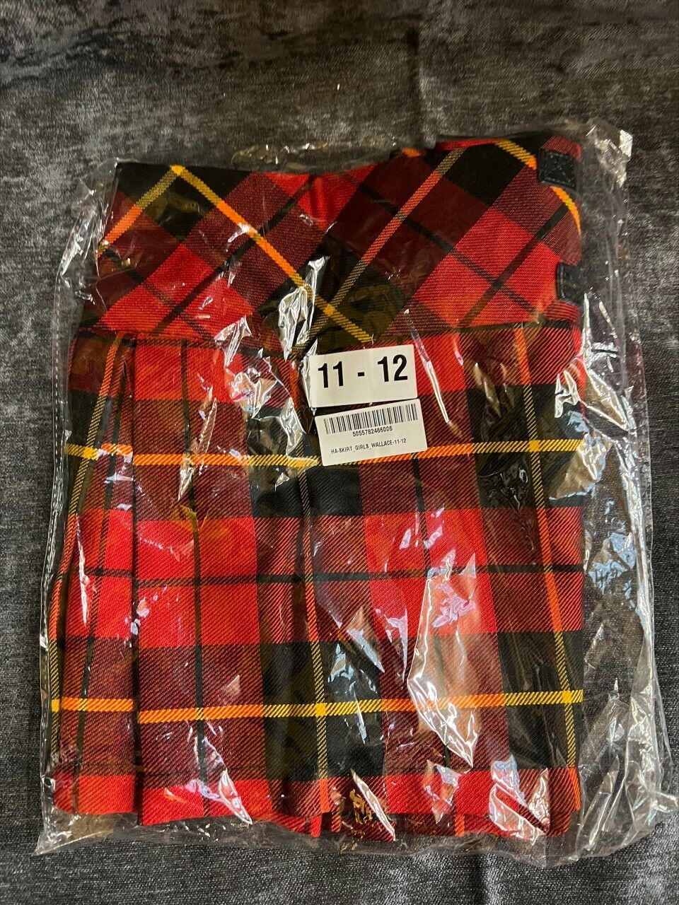 Tartanista Ha Skirt Girls Wallace 11/12 Kilt Hipster With Straps NEW (R451*)(K)