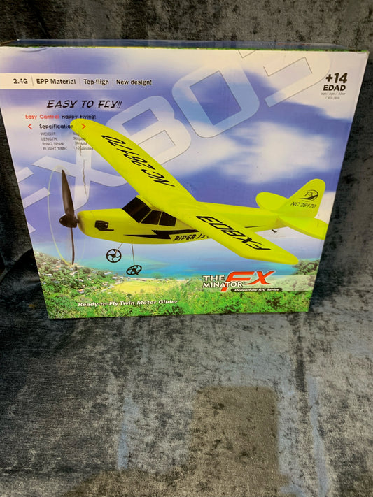 RC Airplane SU-35 Aircraft 2.4G Remote Control Blue (K)