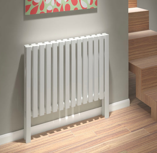 Kudox Axim White Horizontal Radiator 800 X 820mm (S74)