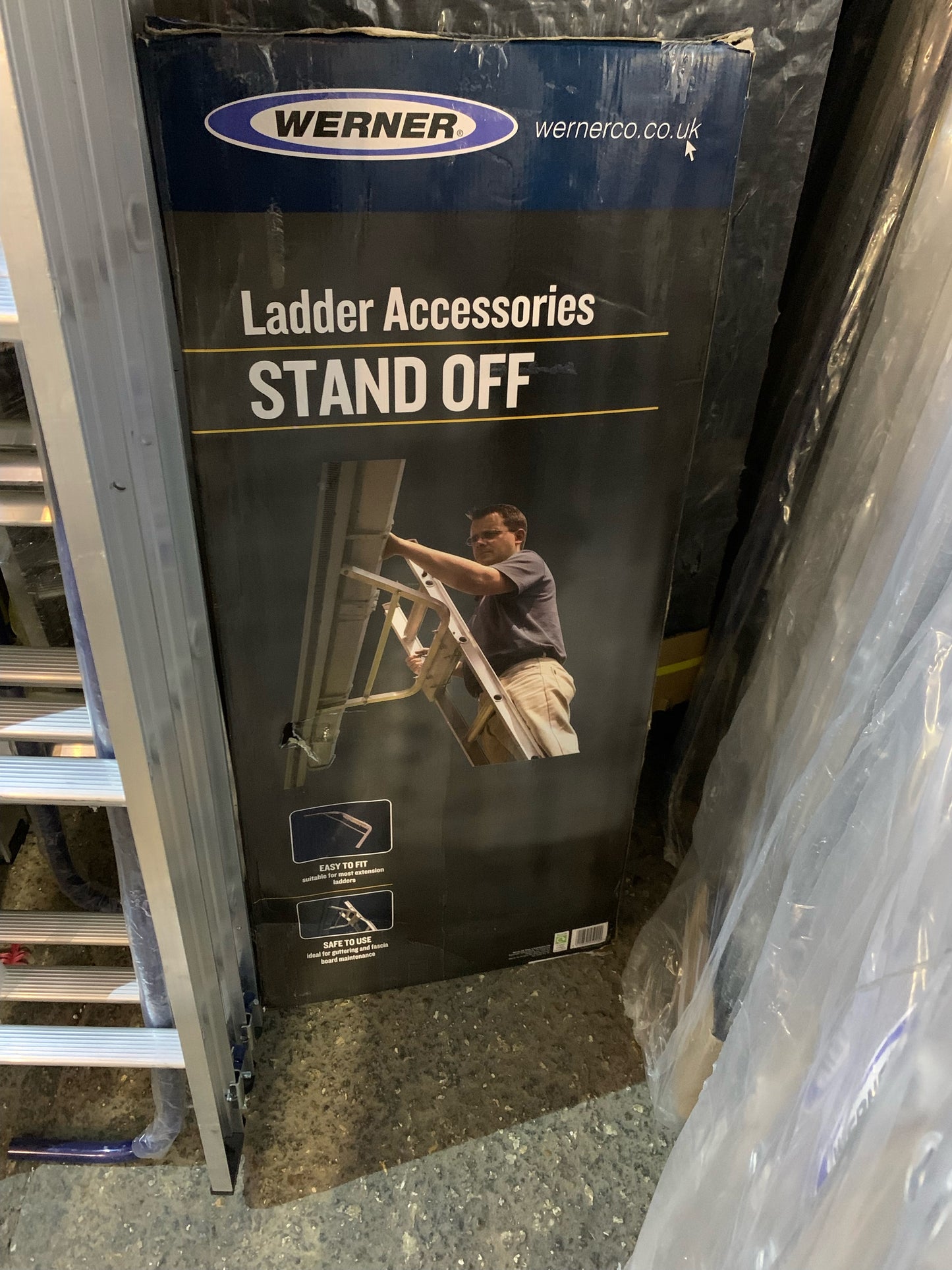 WERNER LADDER STAND OFF - FLAT PACK (S164)