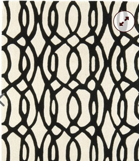 Wire Cream Rug  160 X 230cm RRP - £399.00 OUR PRICE - £180.00 (S280)