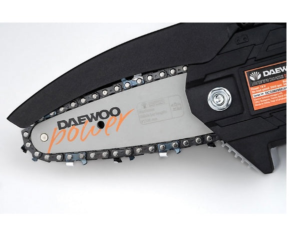 Daewoo U-FORCE Series 18V Cordless Electric Handheld Mini Chainsaw NO BATTERYS (S329)