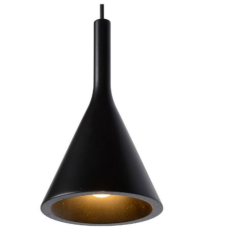 Lucide GIPSY - Pendant light - 4xE27 - Black (S345)