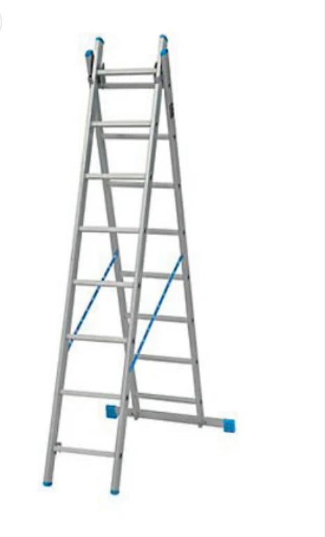 Mac Allister 2.35m Combination Ladder PARTS MISSING! (S354)