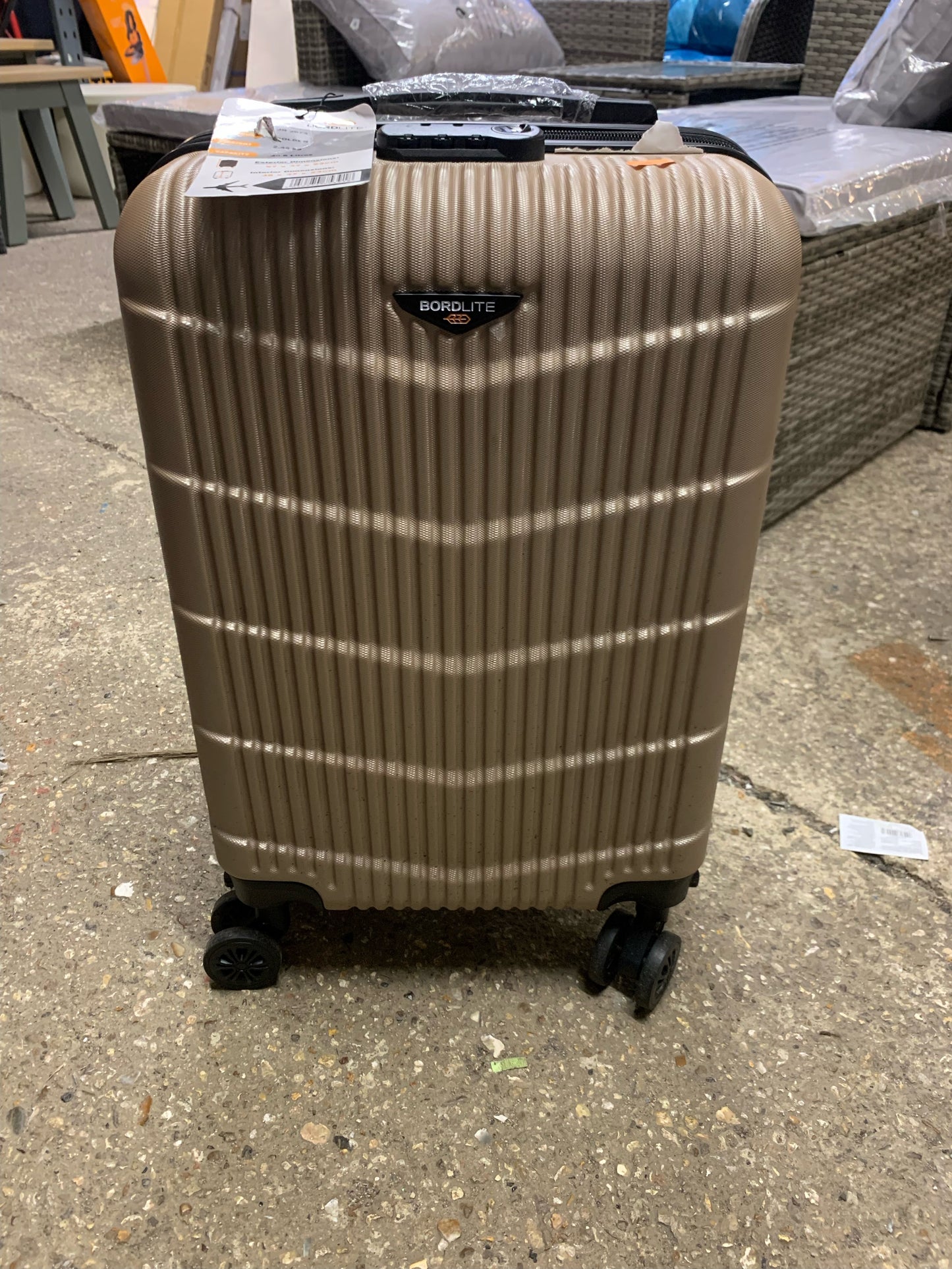 Bordlite Golden Small Suitcase JB2073 (S369)