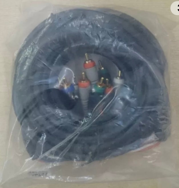 Component Video Cable with Audio RCA(5) 25Feet (S) (S914)