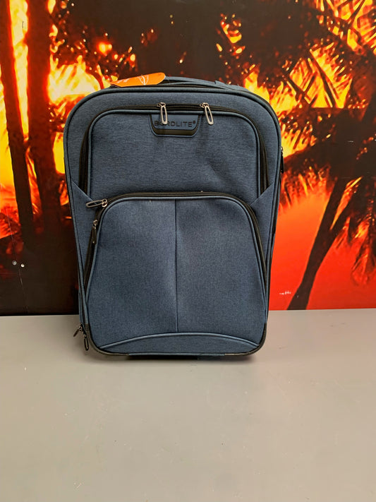 Bordlite navy blue small suitcase 56 X 37 X 20cm (S241) (O)