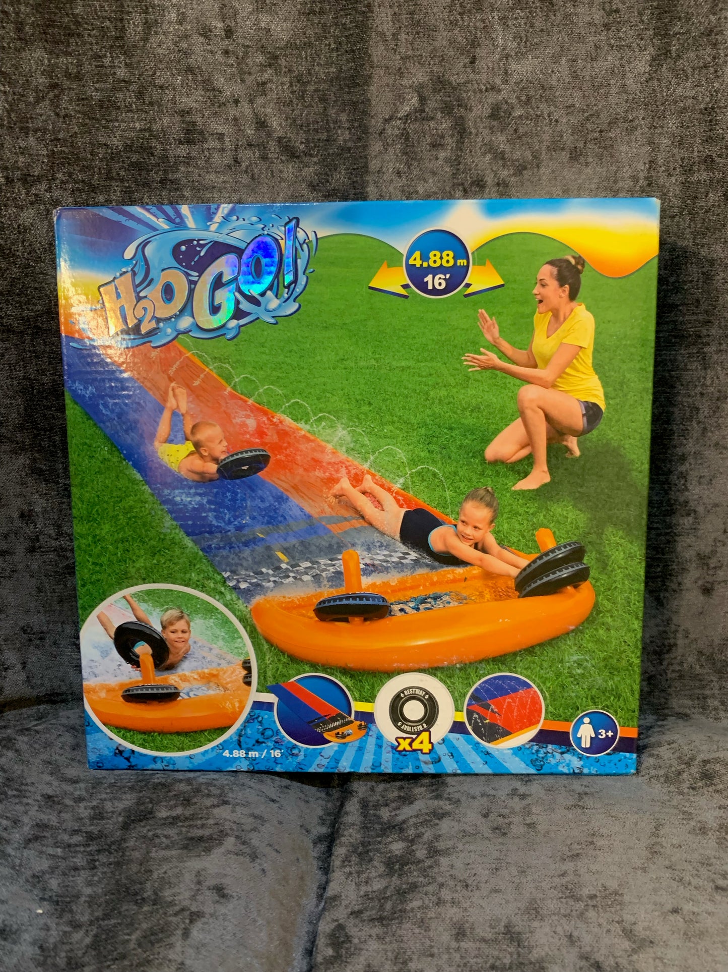 Bestway H2OGO Splashy Speedway Water Slide (S7)