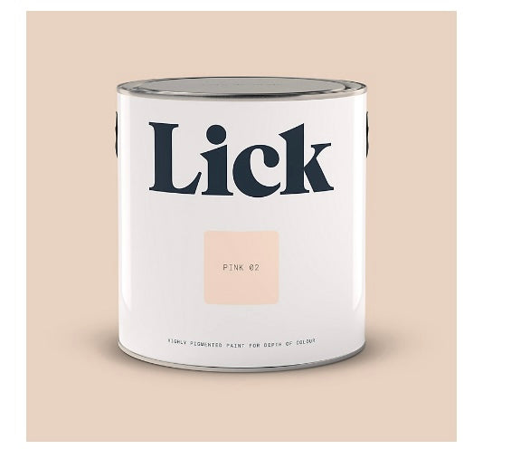 Lick Pink 02 Matt Paint, 2.5L (S388)