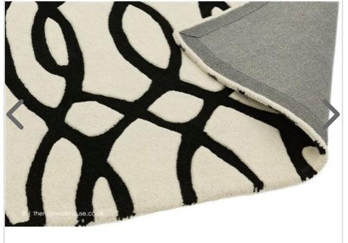 Wire Cream Rug  160 X 230cm RRP - £399.00 OUR PRICE - £180.00 (S280)