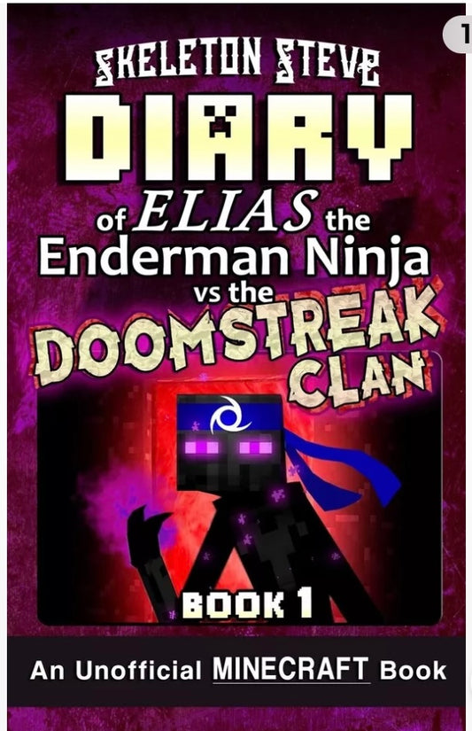 Skeleton Steve Diary of Ellas the Enderman the Book (E) (S880)
