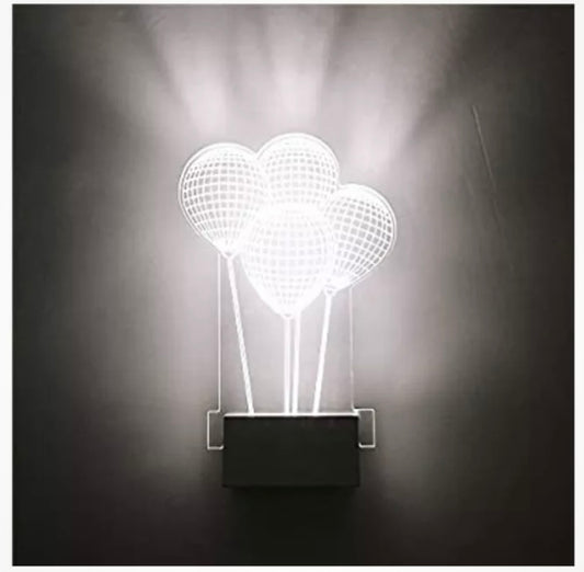 LED Acrylic Balloon Wall Light Ruiyue White 26x15x5cm (S869) (W)