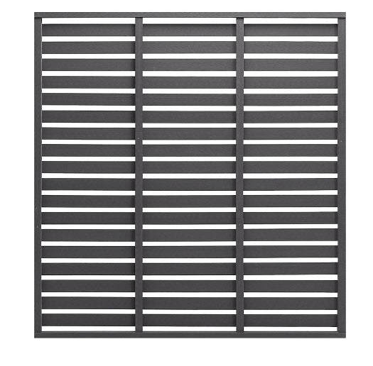 Berkfield Fence Panel WPC 180x180 cm Grey (S294)