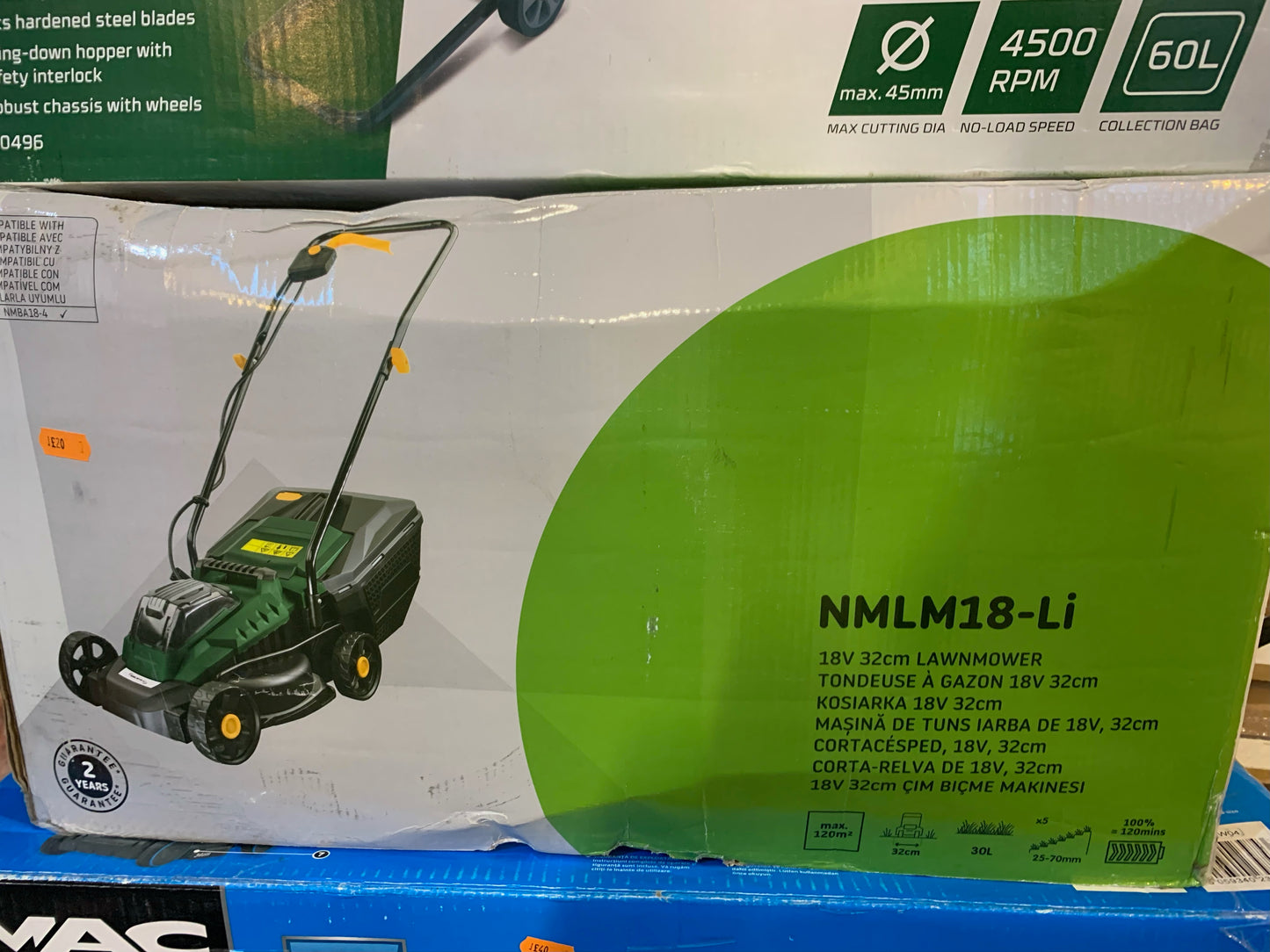 18V NMLM18-Li Cordless 18V Rotary Lawnmower (S297)